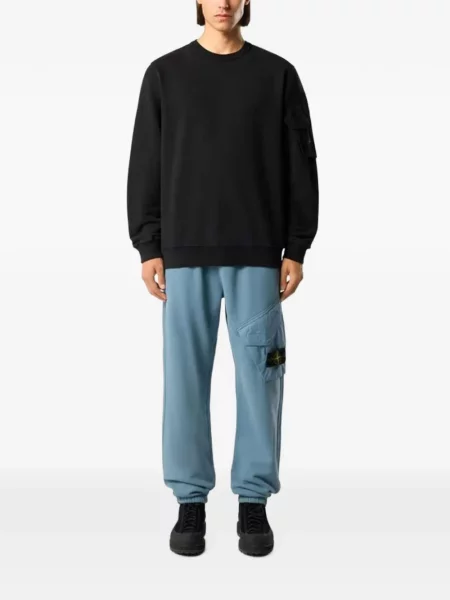 Флийс полар Stone Island камъни синьо