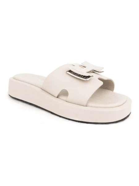 Pantofle Sergio Moretti béžové