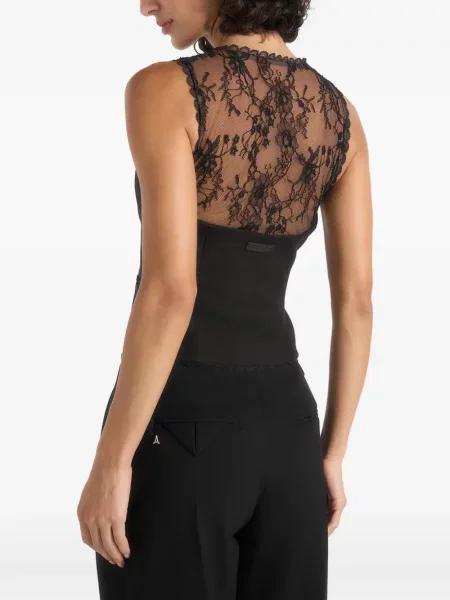 Vestă Manière De Voir din dantelă negru