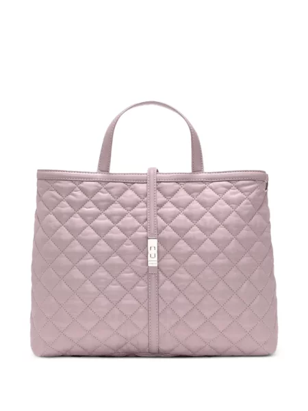 Matlasat geantă shopper Mz Wallace roz