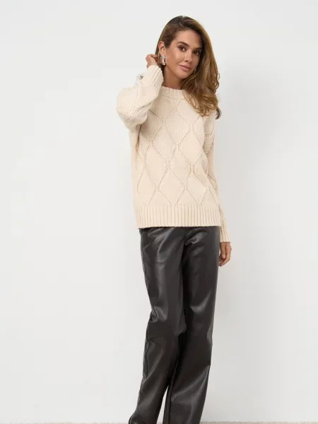 Вовняний Джемпер TrikoBakh молочний