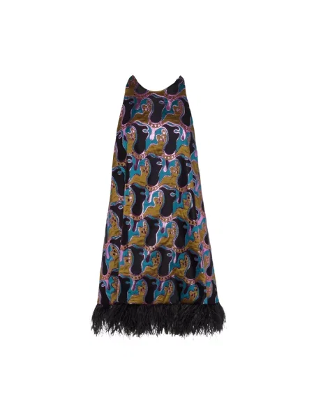 Mała mały sukienka mini La Doublej garniturowa