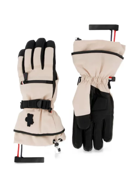 Rękawiczki Moncler Grenoble różowe