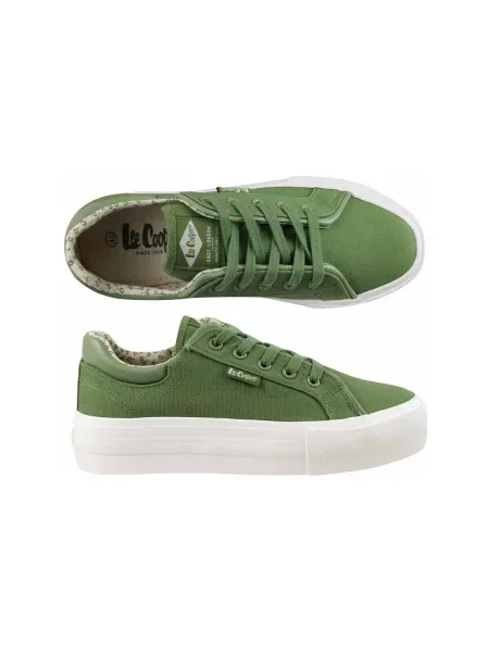 Pantofi Lee Cooper alb