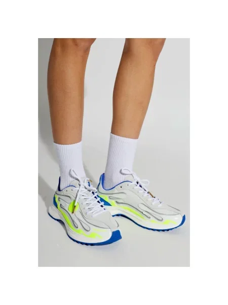 Sneakersy Casablanca skórzane z logo białe