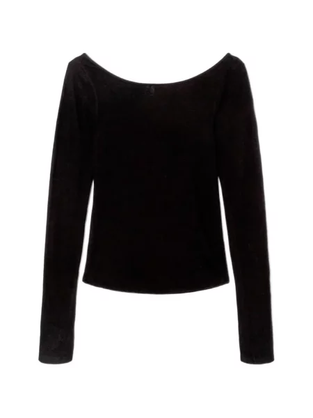 Lung tricou Re/done negru