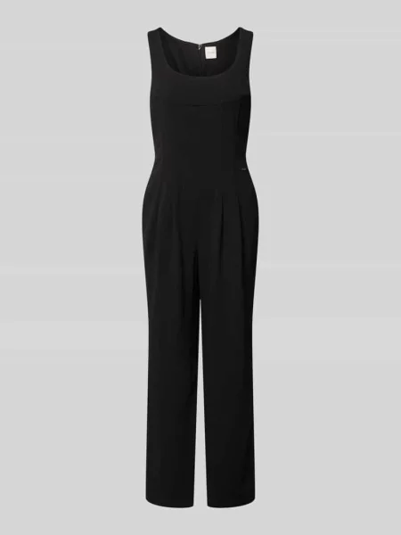 Kombinezon z okrągłym dekoltem Calvin Klein Womenswear czarny