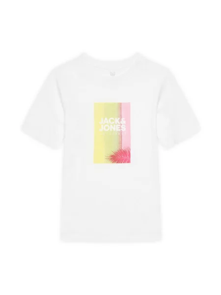 Jack & Jones Junior Tričko Varenna biela