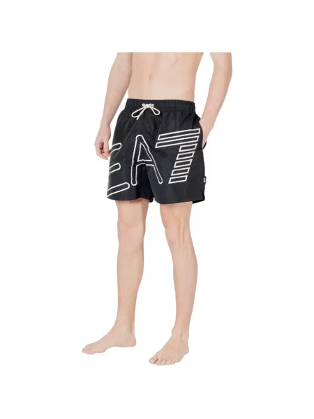 Pantaloni scurți Ea7 negru