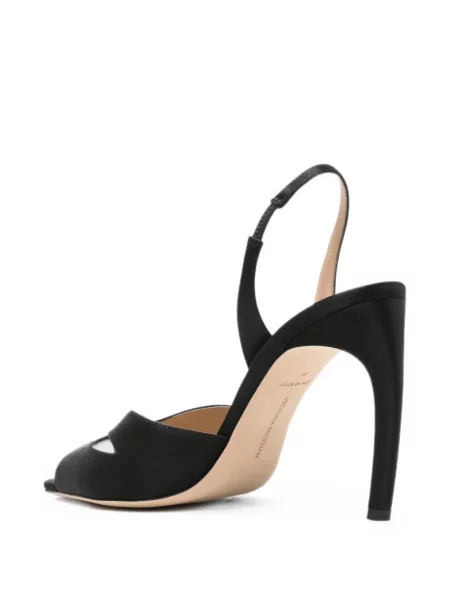 Sandale Victoria Beckham slingback negru