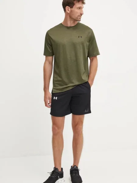 Under Armour trening kratka majica Tech Vent zelena