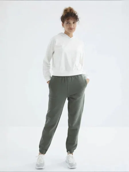 Tommy Life Sportovní kalhoty Jogginghose olivová