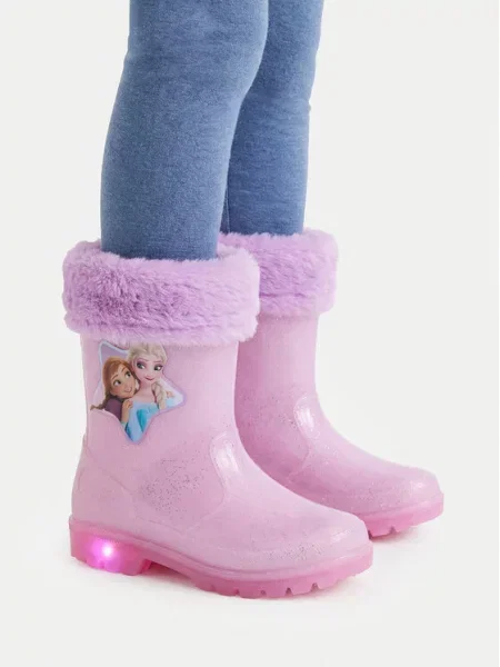 Gumáky Frozen Svetlo fialová