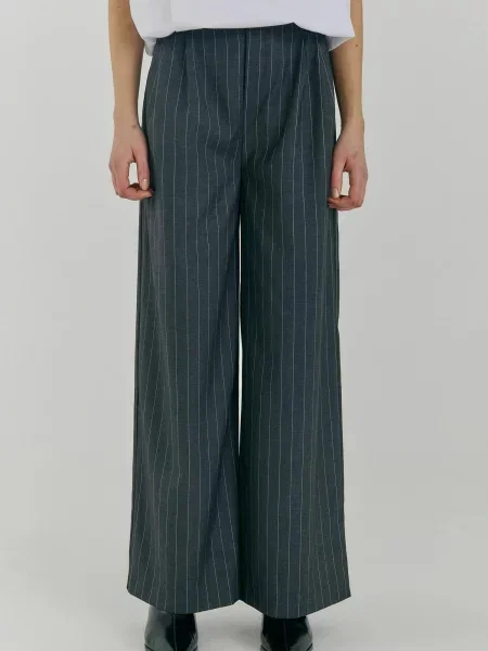 NORR Pantaloni închis verde
