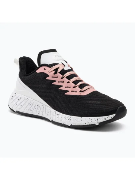 FILA дамски обувки Novanine black/flamingo pink/white бяло