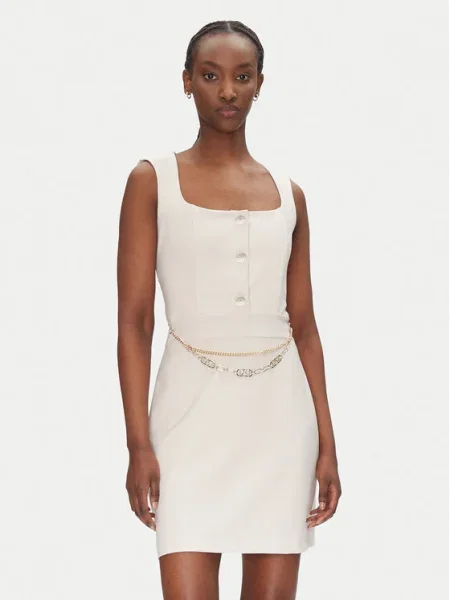 Rinascimento Rochie cocktail bej