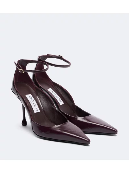 Pantofi cu toc Jimmy Choo din piele
