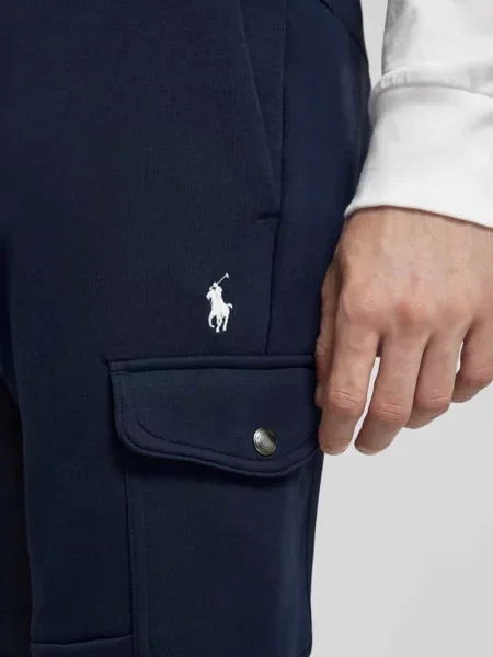 Spodnie cargo Ralph Lauren granatowe