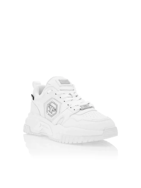 Sneakersy Philipp Plein białe