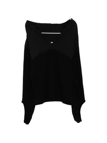 Tricou Undercover cu decolteu în V negru
