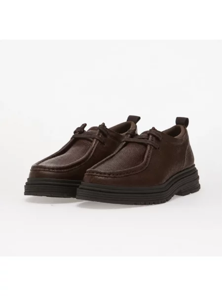 Półbuty Clarks skórzane brązowe