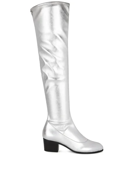 Cizme Giuseppe Zanotti argintiu