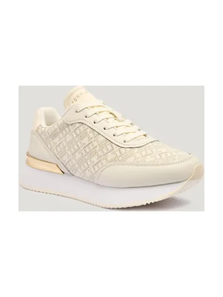 Tommy Hilfiger Teniși din piele CHIC MONOGRAM RUNNER