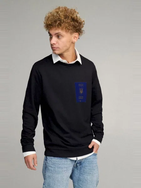 Свитшот Yappi черный