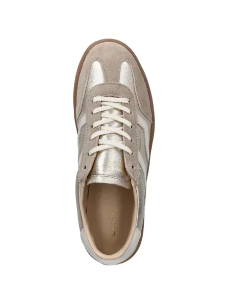 Sneakerși Gant auriu