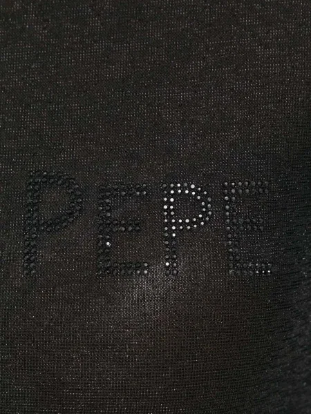 Tricou Patrizia Pepe cu autograf negru