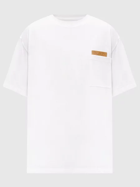 Футболка Bottega Veneta белая