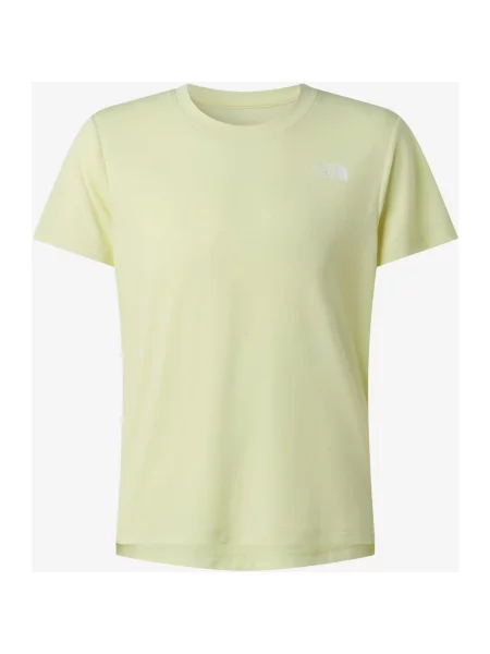 Koszulka The North Face Flex krótki rękaw neonowy dziewczęce XS żółty