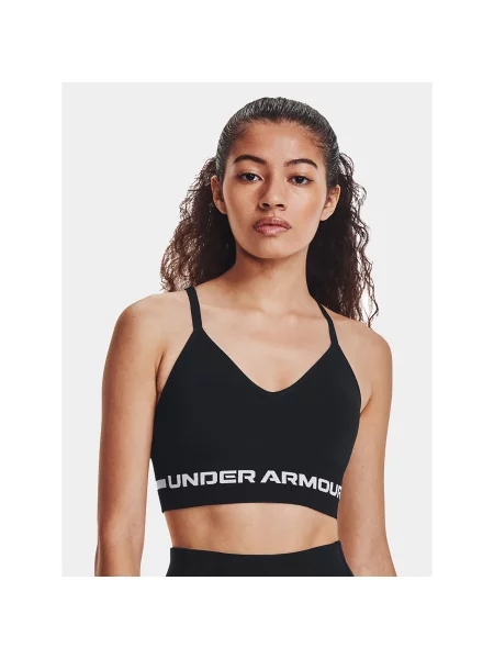 Длинный спортивный бюстгальтер Under Armour черный