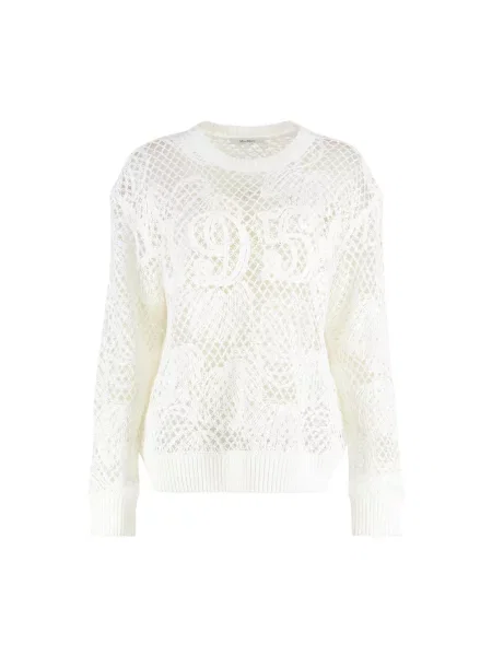 Sweter Max Mara biały