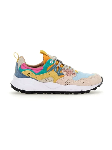 Sneakersy Flower Mountain zamszowe w kwiatki