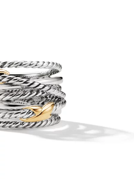 Mały pierścionek David Yurman srebrny