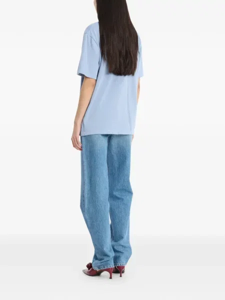 Tricou Rotate Birger Christensen cu imagine albastru