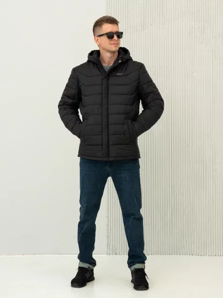 Пуховик City Fashion Classic чорний