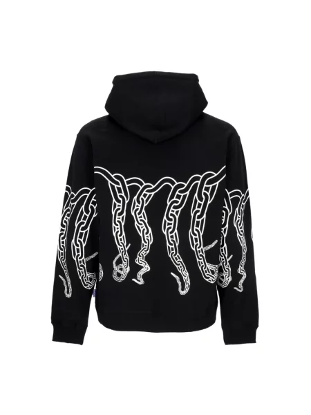 Bluza z kapturem Octopus z kapturem czarna