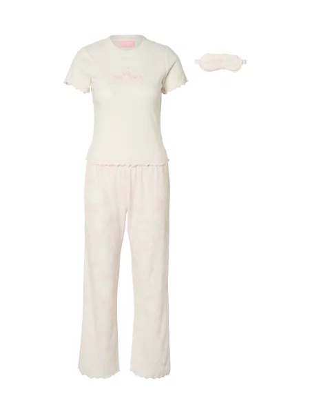 Juicy Couture Pijama roz alb