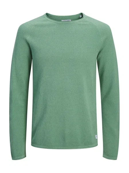 JACK & JONES Pulover JJEHILL' verde