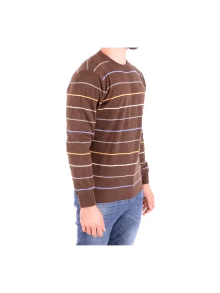 Sweter Gant brązowy