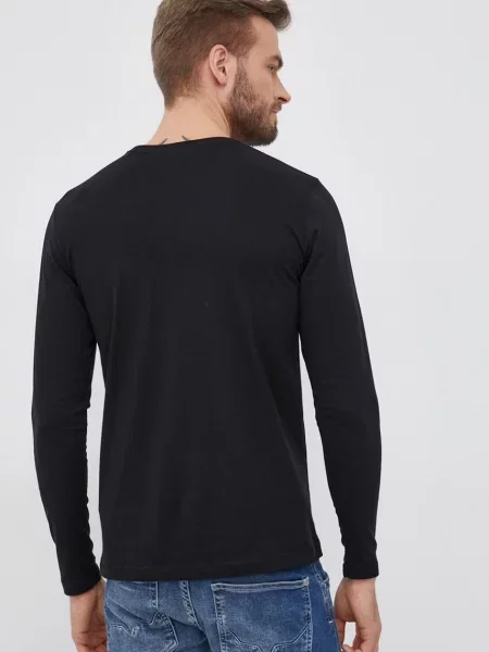 Длинный лонгслив Pepe Jeans черный