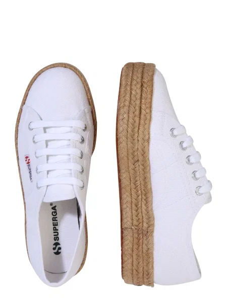 Espadrile Superga Cotropew White bela