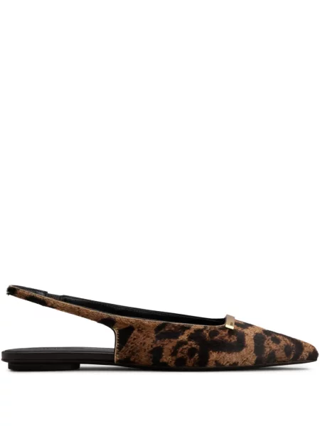 Pantofi cu toc Tod's din piele maro