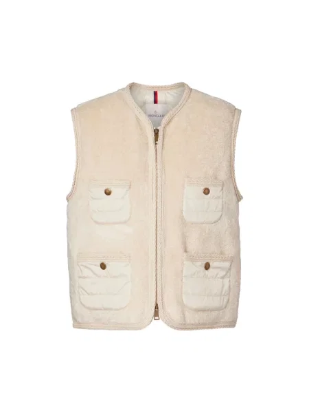 Kamizelka Moncler beżowa