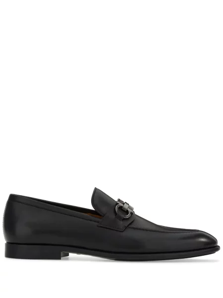 Pantofi loafer Ferragamo din piele maro