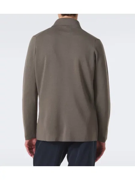 Sacou Thom Sweeney de lână bej