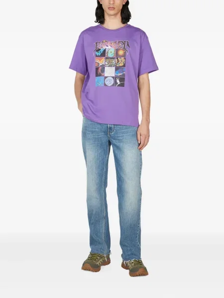 Tricou Rassvet cu imagine cu decolteu rotund violet