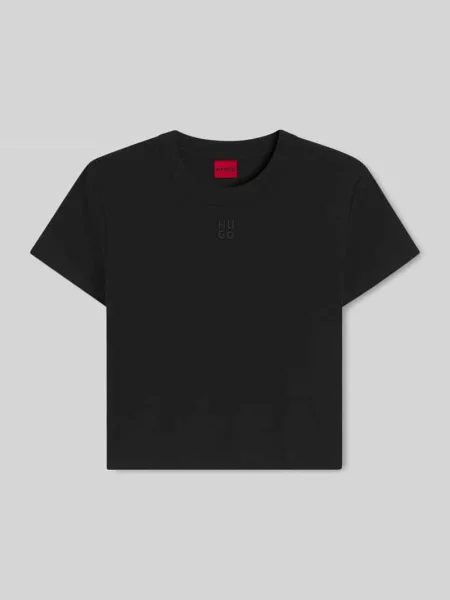 HUGO t-shirt czarny